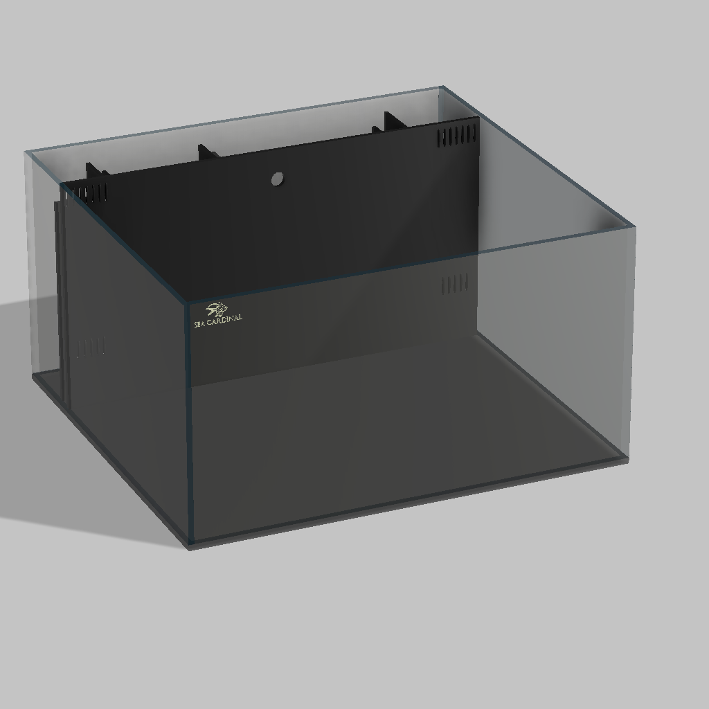35 Gallon Lagoon AIO Aquarium Only – Sea Cardinal